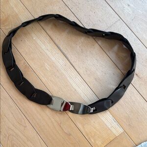 Stylish Black Leather Men's Bag